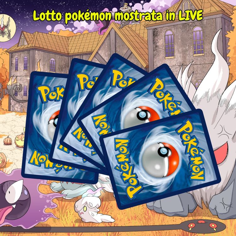 Lotto pokémon mostrata in LIVE image 1